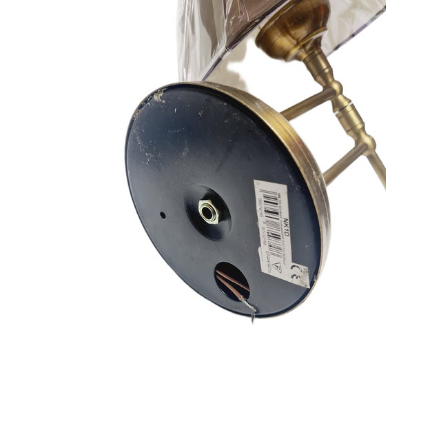 Metal Postmodern Wall Lamp from Polam, Poland, 1980s For Sale - Image 7 of 11