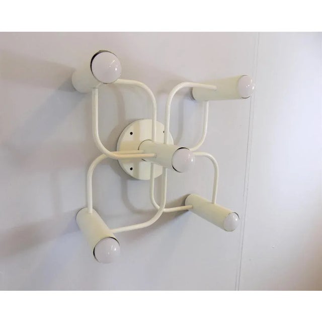 Mid-Century Modern Ceiling Lamp by Gaetano Sciolari for Leola, 1970s For Sale - Image 3 of 13