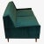 Florence Knoll Knoll Era Sofa in Emerald Green Performance Velvet For Sale - Image 4 of 7