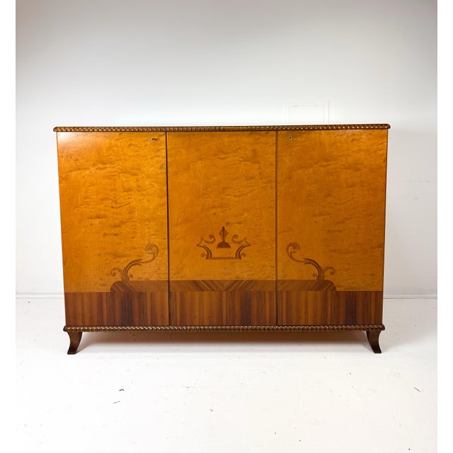 1930s 1930's Swedish Grace Art Deco Cabinet For Sale - Image 5 of 10