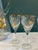 Mid 20th Century Mid-Century Toscany Gold Leaf Wine Glasses & Pitcher Set- 7 Pieces For Sale - Image 5 of 9