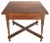 Antique Tyrolean Solid Oak Country Folding Table For Sale