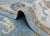 Blue Turkish Oushak Rug 4'1" x 5'11" For Sale - Image 8 of 8