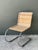 Vintage Mies Van Der Rohe for Knoll Woven Rattan Cantilevered Chair For Sale - Image 9 of 15