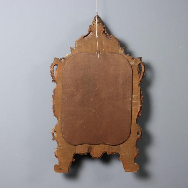 Lacquered and Painted Wood Countertop Mirror For Sale - Image 10 of 11