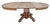 Brown Antique 1910s Mission Quarter Sawn Oak Round Dining Table – 2 Leaves, Split Base For Sale - Image 8 of 12