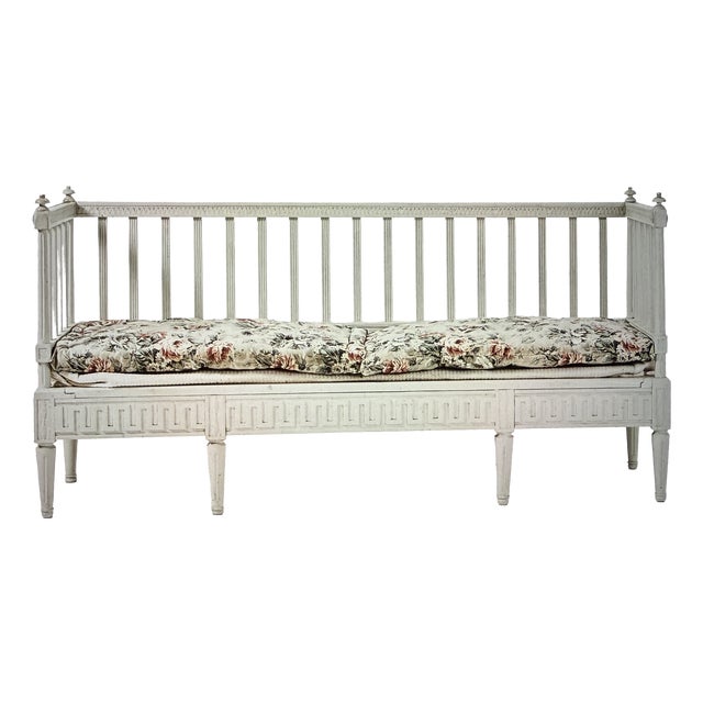 Gustavian Classic Swedish Bench For Sale