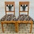 Biedermeier Pair of Antique Inlaid Biedermeier Side Chairs For Sale - Image 3 of 12