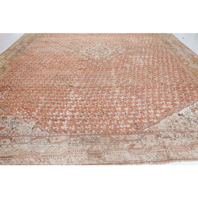 Antique Turkish Ghiordes Rug For Sale - Image 9 of 9