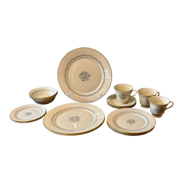 1980s Lenox Christie Fine China - 16 pcs For Sale
