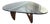Herman Miller Noguchi Table in Walnut For Sale
