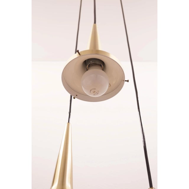 Mid-Century Cascading Ceiling Lamp from Staff For Sale - Image 6 of 8