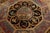 Rug & Kilim’s Pictorial Medallion Square Rug in Purple, Gold, & Black Tones For Sale In New York - Image 6 of 8
