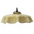 Metal French Yellow Opaline Glass Pendant Lamp For Sale - Image 7 of 7
