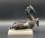 Fran Mar after Franz Marc, Resting Horse, 1970s, Ceramic Sculpture with Platinum Glaze For Sale - Image 4 of 16