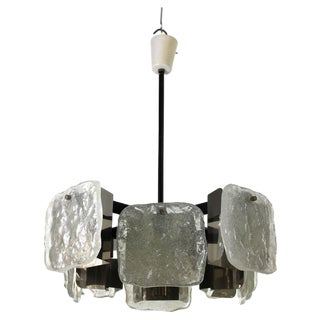 Model Karlstein 17-Flame Pendant Lamp by J. T. Kalmar for Kalmar, 1960s For Sale