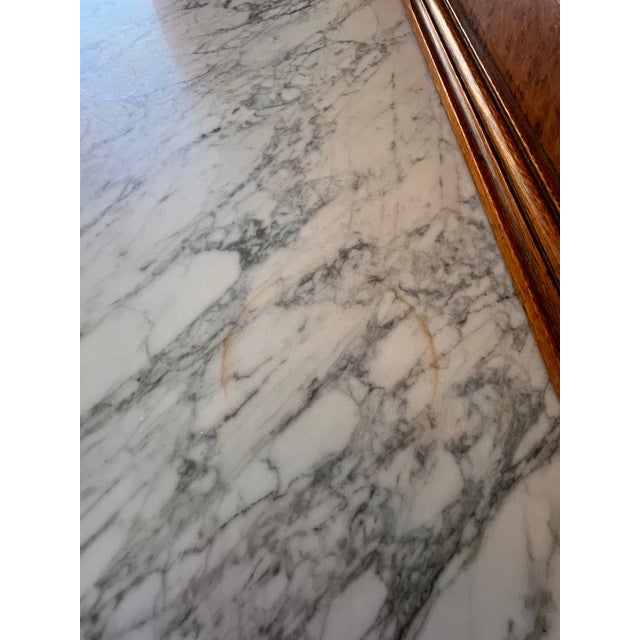 Chestnut Late 19th Century French Louis XVI Style Ormolu (Gilded Bronze Mounts) Server/ Sideboard For Sale - Image 8 of 18