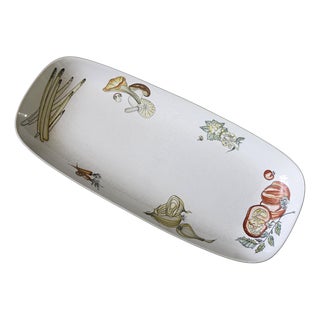 Mid-Century Long Serving Plate from Gustavsberg, Sweden For Sale
