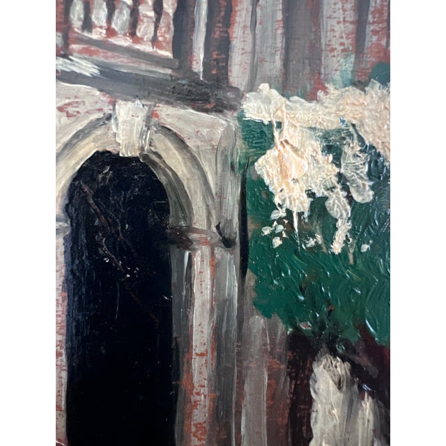 Carl Hoffman Original Oil Painting Horse Rider Dog Vintage European Landscape For Sale - Image 10 of 12