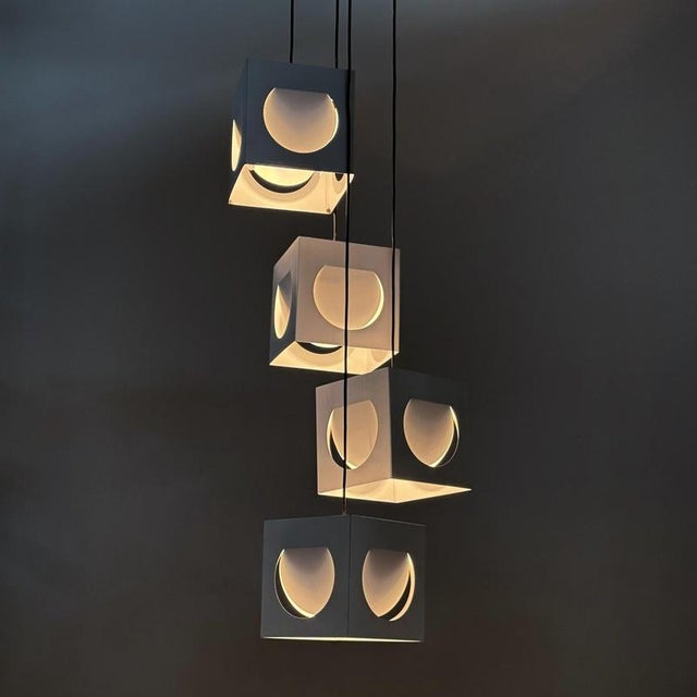 Metal Scandinavian Pendant Lamp by Shogo Suzuki for Stockmann Orno, 1960s For Sale - Image 7 of 11