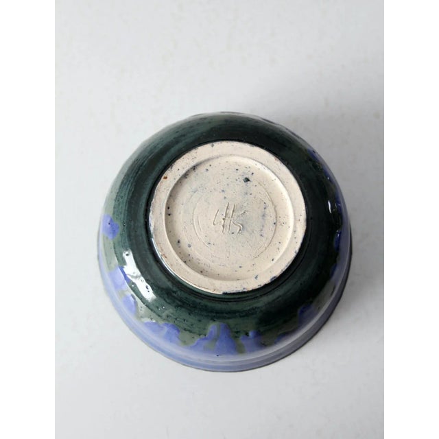 Vintage Studio Pottery Bowl For Sale - Image 6 of 10