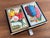 Complete double deck botanical pair of playing cards in a velvet box. Feature two favorite spring bulbs, the tulip and the...