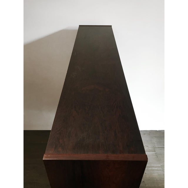 Scandinavian Wood Bookcase by Gunni Omann, 1960s For Sale - Image 12 of 13