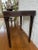 Traditional Hickory Chair Espresso Finish Walnut End Table For Sale - Image 3 of 6