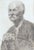 Stately portrait of an unknown man, done in charcoal in 1956. The portrait is signed and dated by the artist in pencil, on...