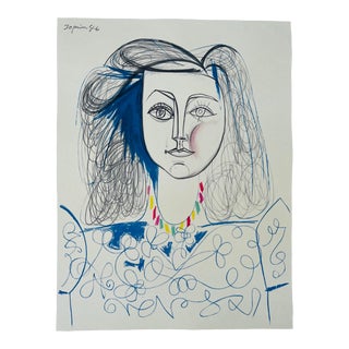 1981 Picasso Poster From the Marina Picasso Collection For Sale