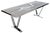 Mid-Century Mosaic Coffee Table with Abstract Pattern and Chrome Base, 1970s For Sale