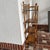 Antique Stick and Ball Burnt Bamboo English Bookshelf/ Etagere For Sale - Image 4 of 12