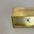 Wood Vintage Hollywood Regency Brass Table Clock from Diehl Electro, Germany, 1960s For Sale - Image 7 of 18