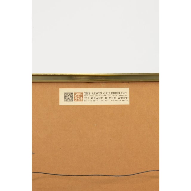 Modern Salvador Dali the Watcher (Knights of the Realm) 1972 Signed Lithograph 227/350 For Sale - Image 3 of 8