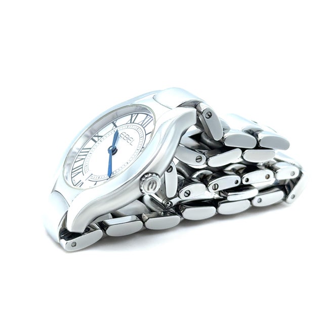 Contemporary Ebel Beluga Stainless Steel Ladies Watch Ref. 9258n22 For Sale - Image 3 of 5