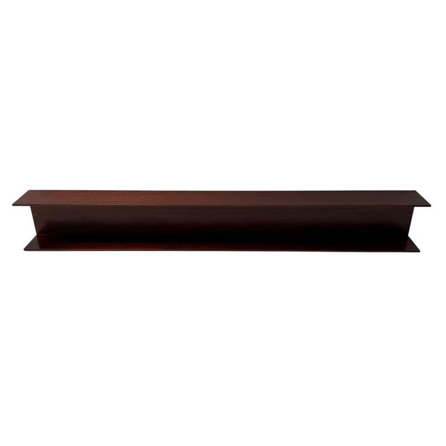 Mid-Century Modern Mid-Century Modern Teak Wall Shelf by Walter Wirtz for Wilhelm Renz, Germany, 1960s For Sale - Image 3 of 18