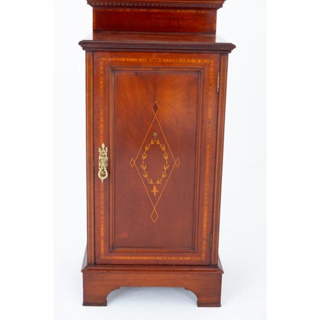 Wood Antique Sheraton Nightstand, 1890s For Sale - Image 7 of 8