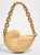Tan 2026 Summer Poolside Natural the Anna Conch Shell Wicker Shoulder Bag Gold Chain For Sale - Image 8 of 11