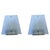 Mid-Century Glass Wall Lamps, Germany, 1970s, Set of 2 For Sale - Image 10 of 10