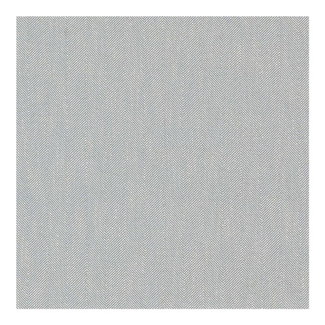 Sanderson Benwick Fabric in Pottery Blue For Sale