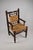 Brown Mid-Century French Wood and Rope Woven Armchair, 1950s For Sale - Image 8 of 16