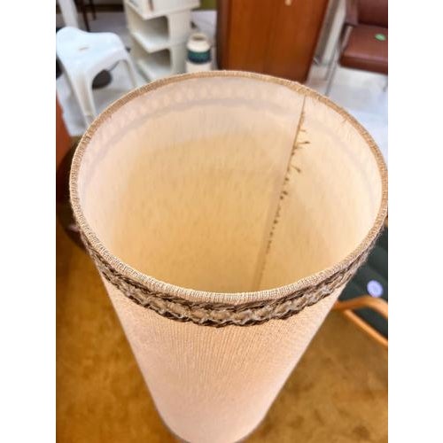 Floor Lamp in Dark Brown Beige Ceramic from EEA Leuchten For Sale - Image 9 of 11