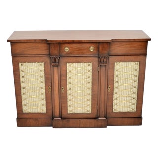Antique Regency Grill Front Sideboard, 1800s For Sale