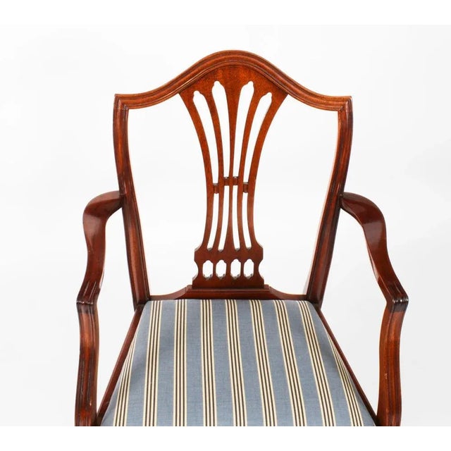 Vintage Oval Dining Table & Chairs attributed to William Tillman, 1980s, Set of 7 For Sale - Image 14 of 18