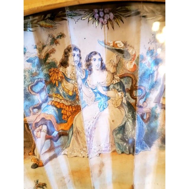 Framed 19th Century Guatemalan Fan For Sale - Image 4 of 12