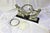 Art Deco Lady Lamp Silvered Bronze Alabaster Shade For Sale - Image 9 of 18