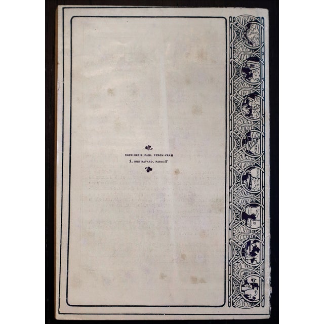 1913 French Magazine, Le Mois Littéraire Et Pittoresque ("The Literary and Picturesque Month"), Full Issue (November), Alphonse Mucha Cover For Sale - Image 4 of 4