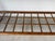 1970's Vintage Coastal Geometric Rattan & Glass Top Console Table For Sale - Image 14 of 16