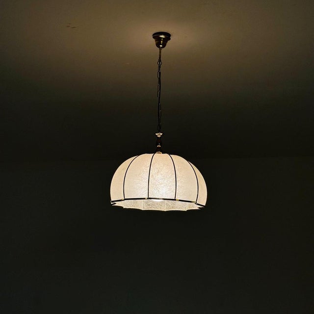 Mid-Century Colonial Style Ceiling Lamp, 1970s For Sale - Image 9 of 10
