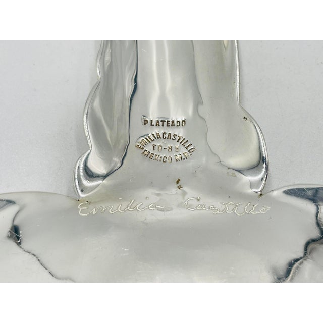 1980s Emilia Castillo Sun & Cloud Serving Utensils, Hand Signed, Mexican Modern Design For Sale - Image 17 of 18